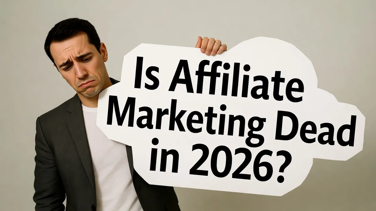 Affiliate marketing is not dead in 2026