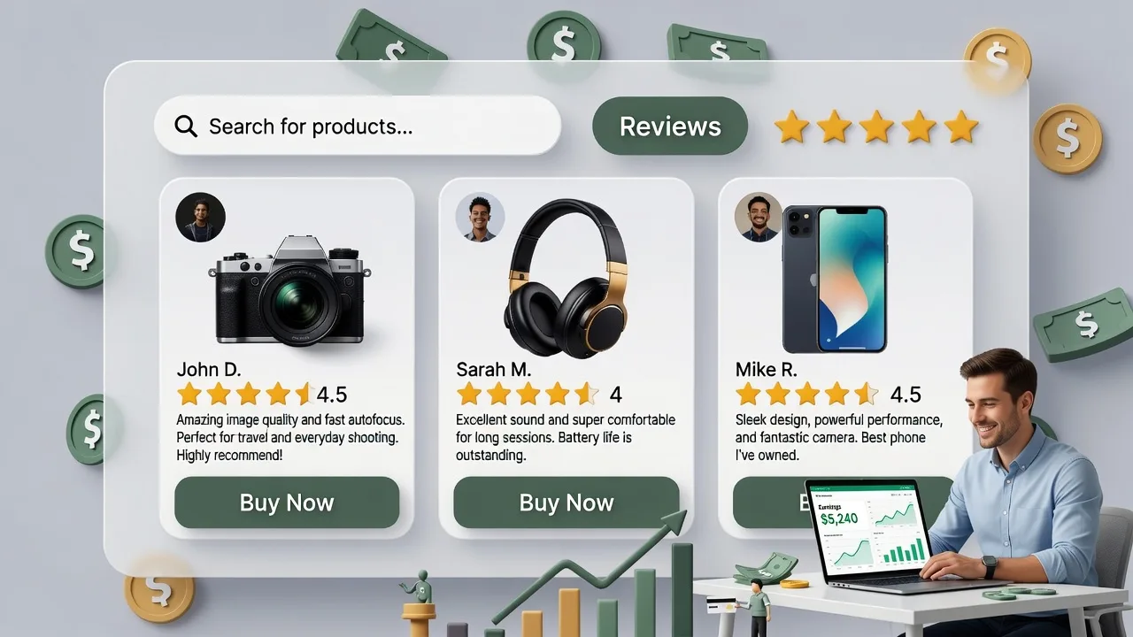 Review websites capture buyers who are ready to buy