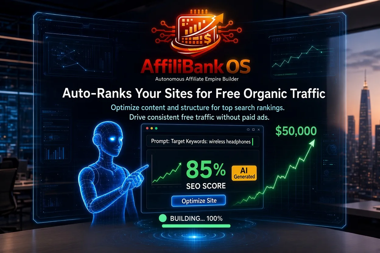 Auto-Ranks Your Sites for Free Organic Traffic