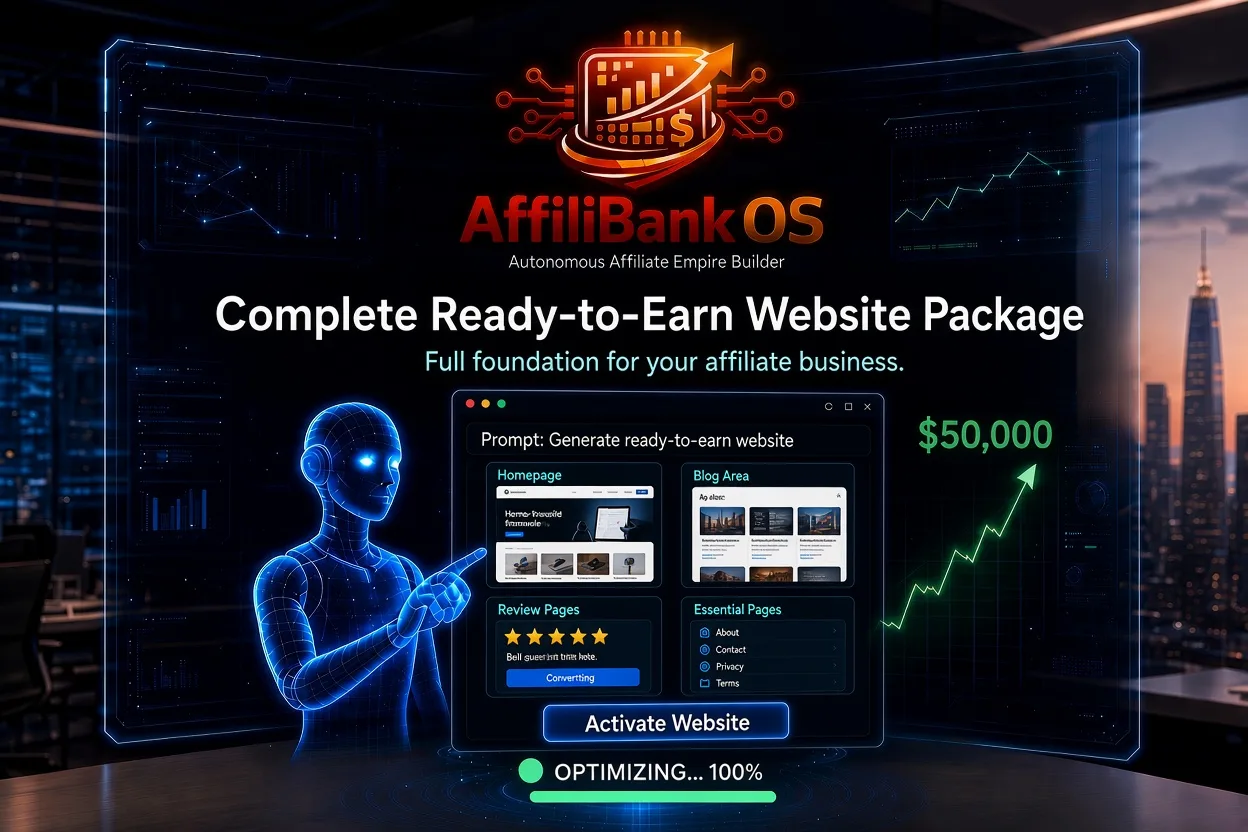 Complete Ready-to-Earn Website Package