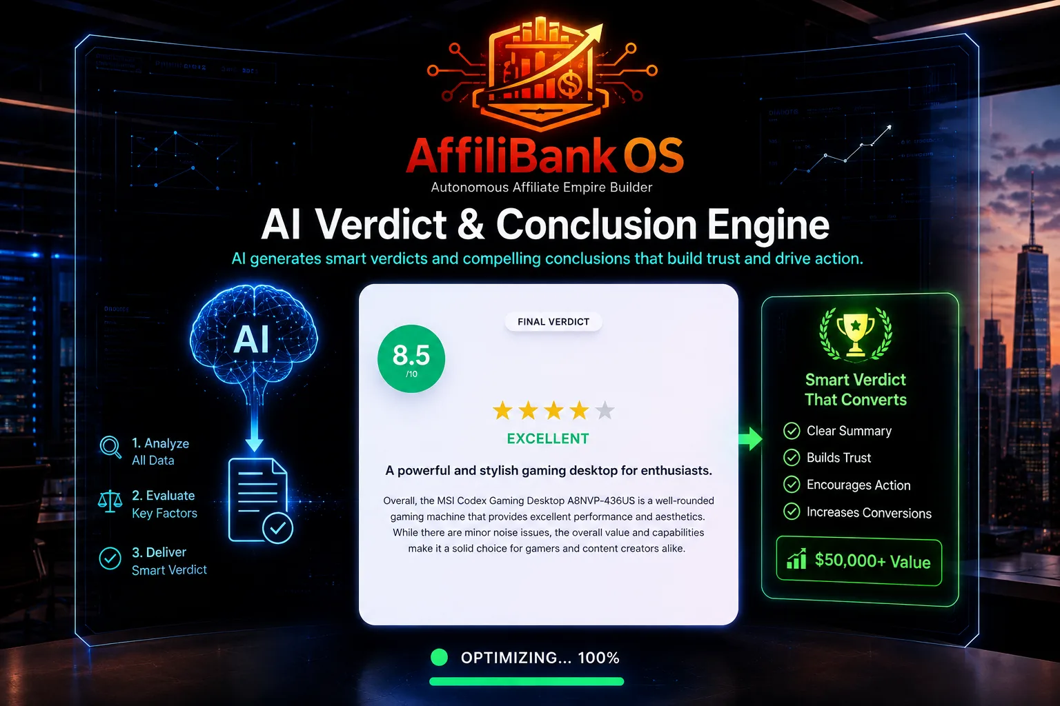 AI Verdict & Conclusion Engine