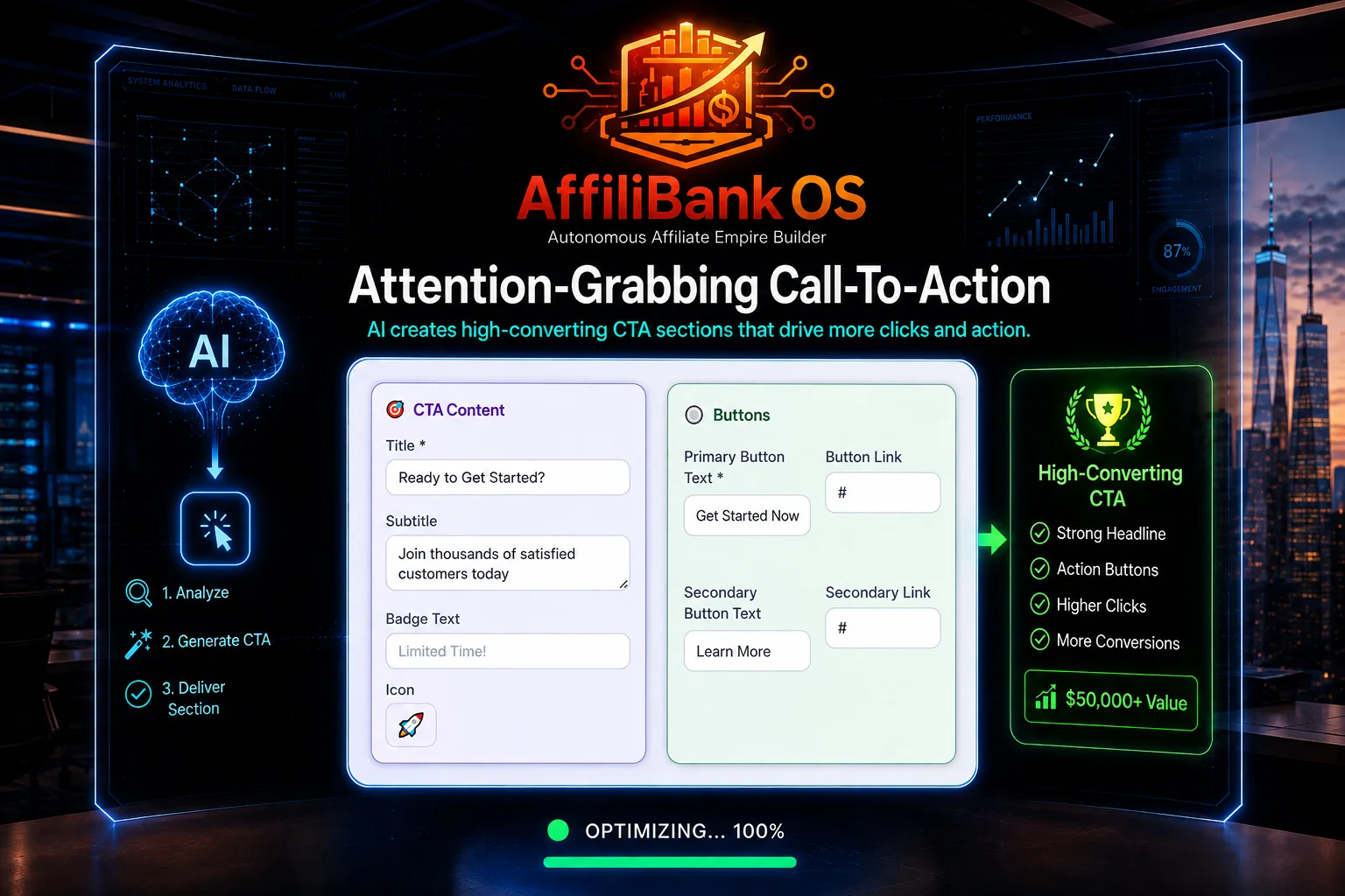 Ready-Made Call-To-Action Sections