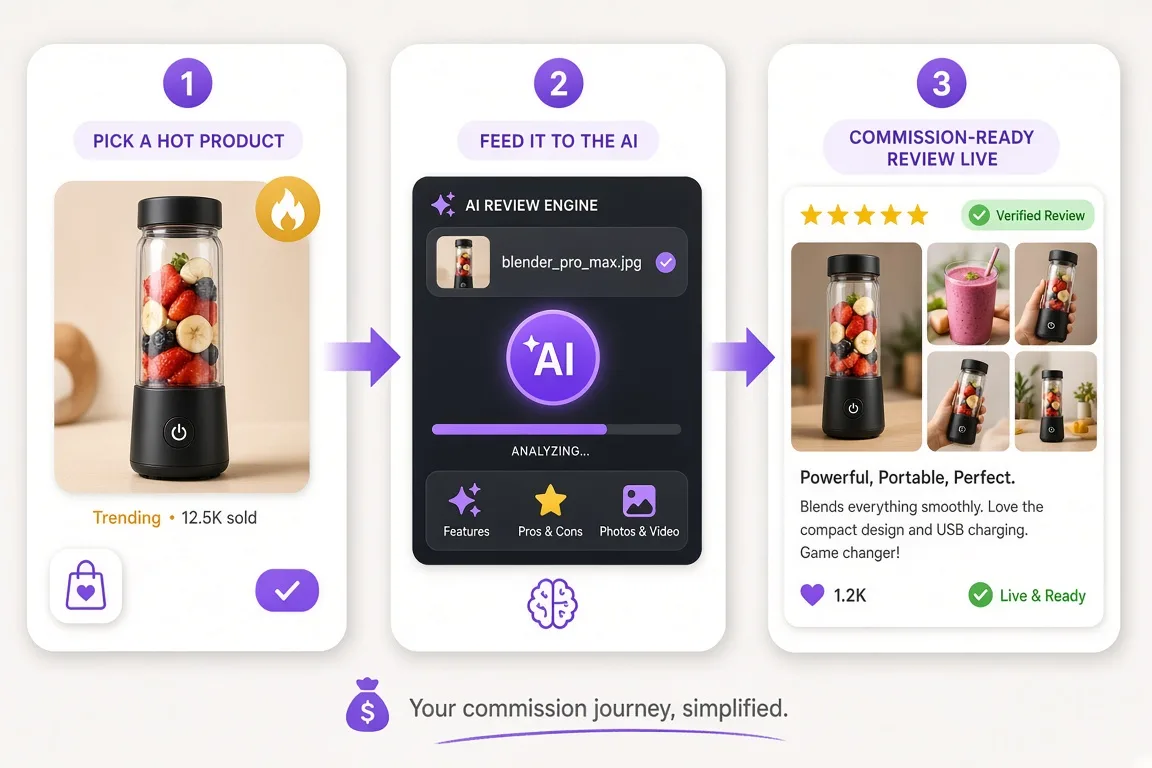 A lean automated affiliate empire